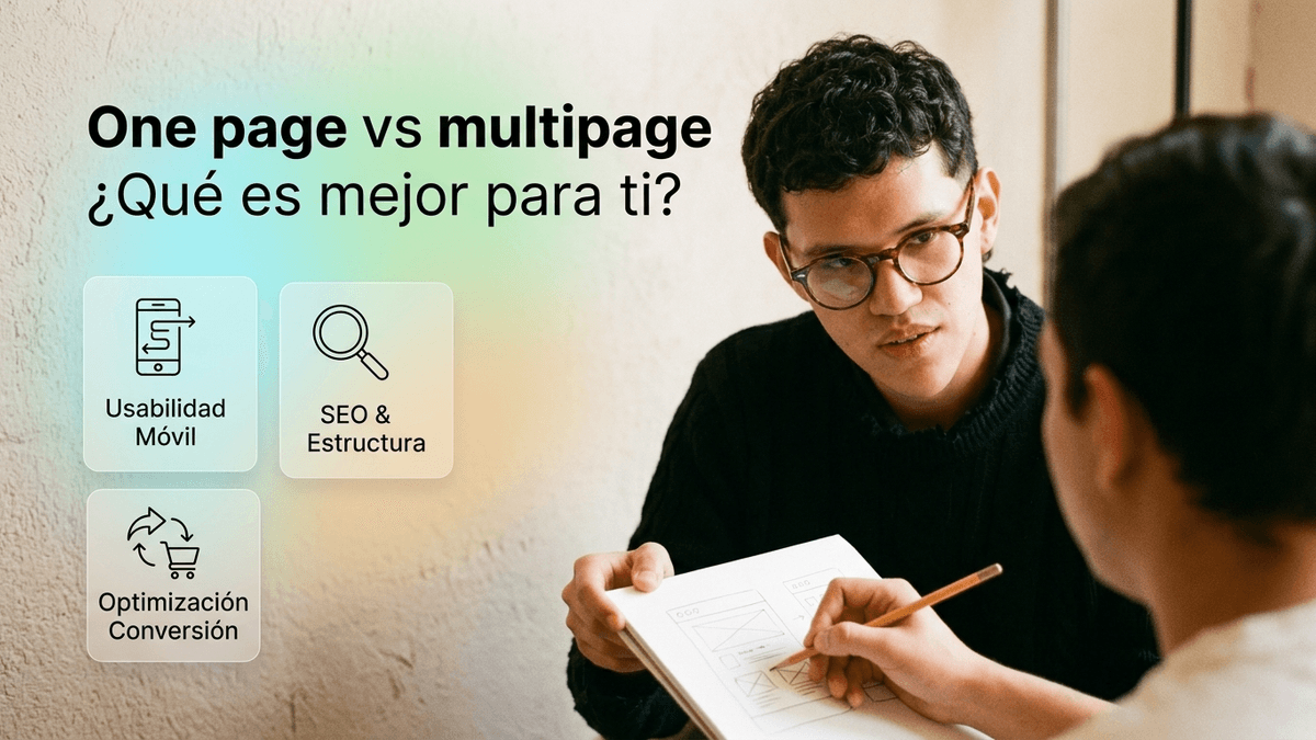 One page vs multipage: qué estructura web te conviene