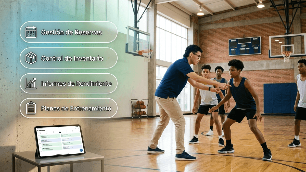 Software para academias deportivas: gestión con IA