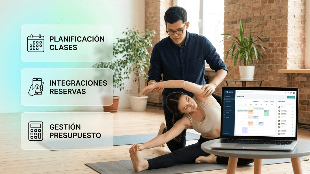 Software para pilates y yoga: qué debe tener hoy